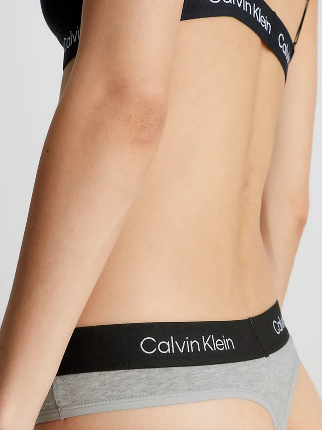 CALVIN KLEIN Γυναικείο String Βαμβακερό Λογότυπο Λάστιχο 