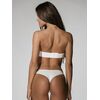 Brazilian slip Luna Prestige Honeymoon - Ιβουάρ - Δαντέλα & Κέντημα