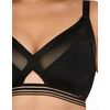 Bralette - Curvy Kate - Χωρίς Ενίσχυση - Χωρίς Μπανέλα - Μαύρο - Μεγάλα Μεγέθη