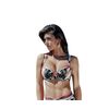 Σετ Γυναικείο μαγιό Solano - Plus size - Εμπριμέ Μπικίνι - D Cup
