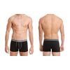 Ανδρικό boxer Walk Basic - Μαύρο βαμβακερό - 2 pack
