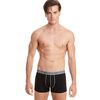 Ανδρικό boxer Walk Basic - Μαύρο βαμβακερό - 2 pack