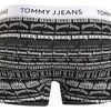 Ανδρικό Gift Pack Tommy Hilfiger - Μαύρο Boxer all over logo - Λευκές κάλτσες