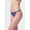 Dorina Γυναικείο String STELLA - 1+1 ΔΩΡΟ - Μπλε & Μαύρο - 2 Pack