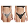Γυναικείο Brazil slip Walk - Multicolor - Ίνες bamboo - 2 pack