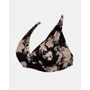 Μαγιό top Τρίγωνο Rock Club - Peony print - Bikini για μεγάλο στήθος - Cup E