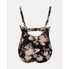 Γυναικείο Plus Size μαγιό ολόσωμο Rock Club - Peony print - Πολυμορφικό - Cup E F
