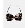 Μαγιό Σουτιέν Strapless Rock Club - Peony Print Bikini