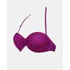 Μαγιό Σουτιέν Strapless Rock Club - Windy Print - Push-up Bikini - Cup B