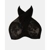 Μαγιό top Strapless Rock Club - Peony print - Bikini Πολυμορφικό- Plus Size - Cup E F
