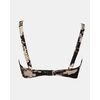 Μαγιό top Strapless Rock Club - Peony print - Bikini Πολυμορφικό- Plus Size - Cup E F