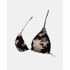 Μαγιό τρίγωνο Rock Club - Peony print - Τοπ Bikini - Plus Size