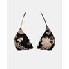 Μαγιό τρίγωνο Rock Club - Peony print - Τοπ Bikini