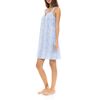 Γυναικείο Νυχτικό Pink Label - Εμπριμέ - Τιράντα - Regular Fit - Cotton