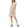 Γυναικείο Νυχτικό Pink Label - Mini Αμάνικο - Nude - Regular Fit - Cotton