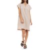 Γυναικείο Νυχτικό Pink Label - Mini Αμάνικο - Nude - Regular Fit - Cotton
