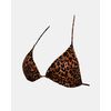 Μαγιό τρίγωνο Rock Club - Leo print - Τοπ Bikini - Plus Size