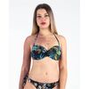 Μαγιό Strapless Rock Club - Edem print - Bikini push-up - Cup B