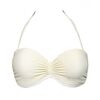 Μαγιό Strapless Rock Club - Λευκό Lurex - Bikini push-up - Cup B