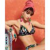 Μαγιό τρίγωνο Rock Club - Tropical τοπ Bikini - Σταθερό cup C