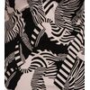 Γυναικείο Μαγιό slip Plus Size Rock Club - Macacao print- Μπικίνι με σούρες - Lycra