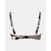Γυναικείο Μαγιό top Strapless Rock Club - Macacao print - Bikini Πολυμορφικό- Plus Size - Lycra - Cup E F