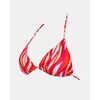 Γυναικείο Μαγιό τρίγωνο Rock Club - Waves print - Τοπ Bikini - Regular Fit - Lycra