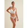 Γυναικείο νυφικό String Promise - Λευκή Δαντέλα - Regular Fit - Polyester