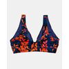 Γυναικείο Μαγιό Crop Top Rock Club - Orchid Bikini κρουαζέ - Plus Size - Lycra