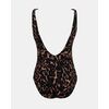 Γυναικείο μαγιό ολόσωμο Rock Club - Animal print - Comfort Line - Κανονικό - Regular Fit - Lycra