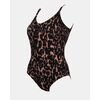 Γυναικείο μαγιό ολόσωμο Rock Club - Animal print - Comfort Line - Κανονικό - Regular Fit - Lycra