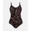 Γυναικείο μαγιό ολόσωμο Rock Club - Animal print - Comfort Line - Κανονικό - Regular Fit - Lycra