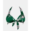 Γυναικείο Μαγιό Push Up τρίγωνο Rock Club - Lily print - Bikini - Regular Fit - Lycra - Cup B
