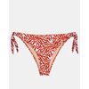 Γυναικείο Μαγιό slip Plus Size Rock Club - Corals Print - Μπικίνι δετό - Lycra