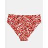 Γυναικείο Μαγιό slip Plus Size Rock Club - Corals print - Μπικίνι με σούρες - Lycra