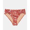 Γυναικείο Μαγιό slip Plus Size Rock Club - Corals print - Μπικίνι με σούρες - Lycra
