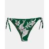 Γυναικείο Μαγιό slip Plus Size Rock Club - Lily Print - Μπικίνι δετό - Lycra