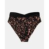 Γυναικείο Μαγιό slip Plus Size Rock Club - Ψηλόμεσο - Μπικίνι κρουαζέ - Animal Print - Lycra