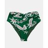 Γυναικείο Μαγιό slip Plus Size Rock Club - Ψηλόμεσο - Μπικίνι κρουαζέ - Lily Print - Lycra