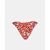 Γυναικείο Μαγιό slip Rock Club - Ψηλό κόψιμο - Corals Print - V σλιπ - Regular Fit - Lycra