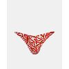 Γυναικείο Μαγιό slip Rock Club - Ψηλό κόψιμο - Corals Print - V σλιπ - Regular Fit - Lycra