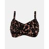 Γυναικείο Μαγιό σουτιέν Rock Club - Μεγάλο στήθος - Animal print Bikini - Regular Fit - Lycra - Cup E
