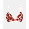 Γυναικείο Μαγιό top Rock Club - Corals print - Bikini Τρίγωνο με Λάστιχο - Regular Fit - LycraΓυναικείο Μαγιό top Rock Club - Corals print - Bikini Τρίγωνο με Λάστιχο - Regular Fit - Lycra
