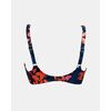 Γυναικείο Μαγιό top Rock Club - Orchid print - Bikini για μεγάλο στήθος - Regular Fit - Lycra - Cup E