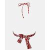 Γυναικείο Μαγιό τρίγωνο Rock Club - Corals Print τοπ Bikini - Σταθερό cup C - Regular Fit - Lycra