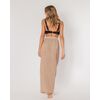 Γυναικείο Beachwear Rock Club - Φούστα παρεό - See-through - Μπεζ Άμμου - Regular Fit - Polyester