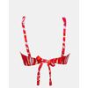 Γυναικείο Μαγιό σουτιέν Rock Club - Μεγάλο στήθος - Waves print Bikini - Regular Fit - Lycra - Cup D