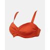 Γυναικείο Μαγιό Σουτιέν Strapless Rock Club - Terracotta Κρουαζέ Bikini - Μεγάλο στήθος - Regular Fit - Lycra - Cup DΓυναικείο Μαγιό Σουτιέν Strapless Rock Club - Terracotta Κρουαζέ Bikini - Μεγάλο στήθος - Regular Fit - Lycra - Cup D