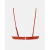 Γυναικείο Μαγιό τρίγωνο Rock Club - Terracotta - Τοπ Bikini - Σταθερό cup C - Regular Fit - Lycra