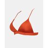 Γυναικείο Μαγιό τρίγωνο Rock Club - Terracotta - Τοπ Bikini - Σταθερό cup C - Regular Fit - Lycra